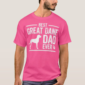 Mens Great Dane Vater Bester Hundebesitzer jemals  T-Shirt