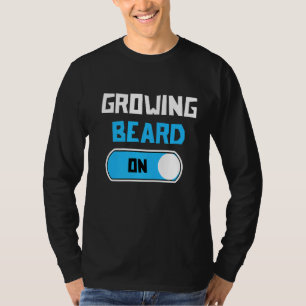 Mens Great Statement Bean Growth Haare Männlichkei T-Shirt