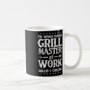 Mens Grillen Grillmaster Funny The World Famous Gr Kaffeetasse