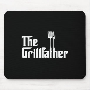 Mens Grillvater Funny Grillen Grill Koch Mousepad