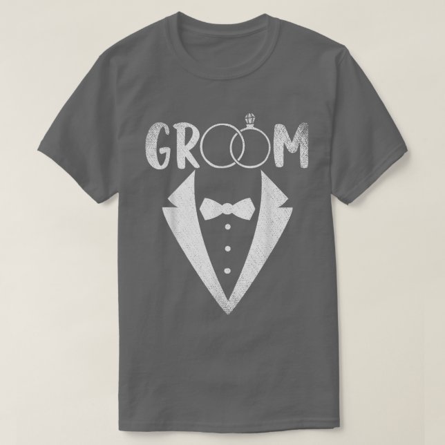 Mens Groom Bachelor Party Hochzeit Bachelo T-Shirt (Design vorne)