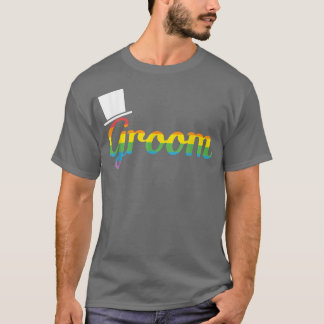 Mens Groom LGBT Gay Bachelor Party T-Shirt