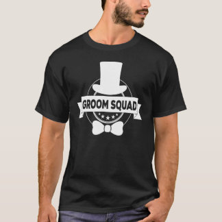 Mens Groom Squad Hat Niedliche Verlobung Hochzeits T-Shirt
