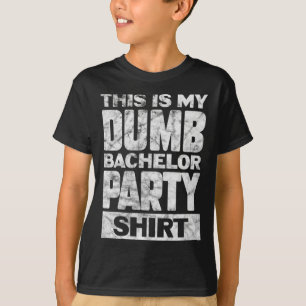 Mens Groom Wedding Das ist meine dumme Bachelor Pa T-Shirt