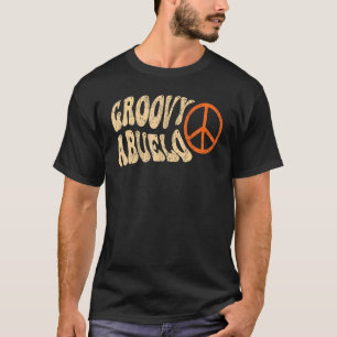 Mens Groovy Abuelo 70er Ästhetische Nostalgie der  T-Shirt
