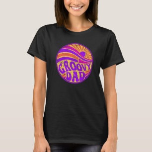 Mens Groovy Vater 70er Ästhetische Nostalgie Ret 1 T-Shirt