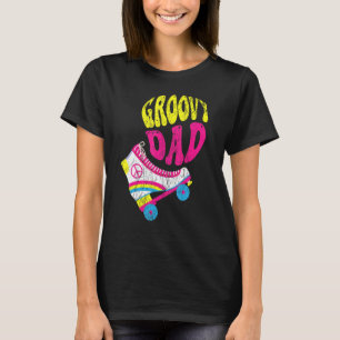 Mens Groovy Vater 70er Ästhetische Nostalgie Ret 1 T-Shirt