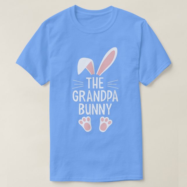 Mens - Großvater Bunny T-Shirt (Design vorne)
