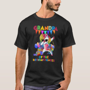 Mens Großvater der Geburtstagsprinzessin Dabbing U T-Shirt