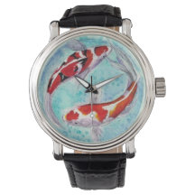 Mens gucken. Japanisch Koi Karp Design