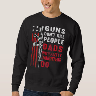 Mens Guns töten Menschen nicht mit Hübschen Toten Sweatshirt