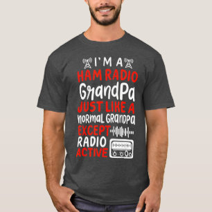 Mens Ham Radio Operator Hobbyist Receiver T-Shirt