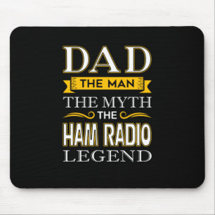 Mens Ham Radio Vater Shirts Geschenke für Vater - Mousepad