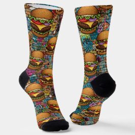 Men's Hamburger Socks Socken