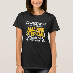 Mens Happy Vatertag zu meinem Phantastischen Schri T-Shirt
