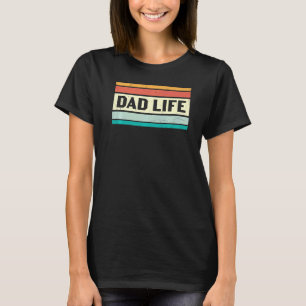 Mens Happy Vathers Day Vater Life Vintag Graphic T-Shirt