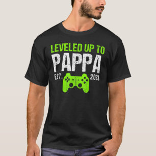 Mens hat bis zum Pappa Est 2023 neues Dad Game gee T-Shirt