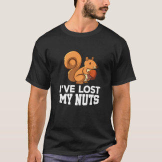 Mens hat meinen Nacken verloren Eichhörnchen Sonne T-Shirt