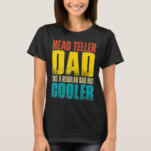 Mens Head Teller Vater Wie ein regulärer Vater, ab T-Shirt
