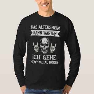Mens Heavy Metal Death Music Alte Zuhause Chip For T-Shirt