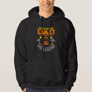 Mens Helikopter Vater der Mann, der Mythos, die Le Hoodie