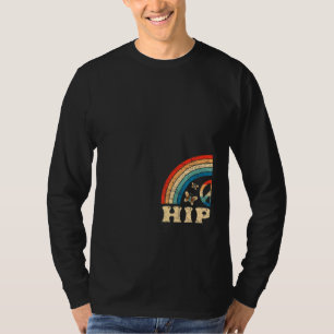 Mens Hippie Vater 70er Ästhetische Nostalgie Ret 1 T-Shirt