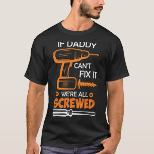 Mens Hobbyist Vater Handyman Vater behebt den Vate T-Shirt