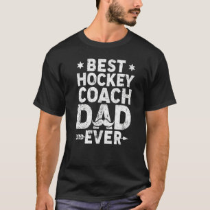 Mens Hockey Vater Best Hockey Coach Vater je Vater T-Shirt