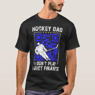 Mens Hockey Vater Ich spiele nicht, nur eis zu fin T-Shirt