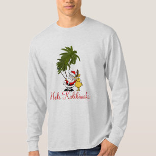 Mens Holiday Shirt-Mele Kalikimaka/Frohe Weihnacht T-Shirt
