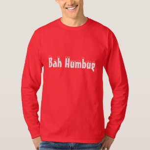 Mens Holiday T-Shirt Bah Humbug