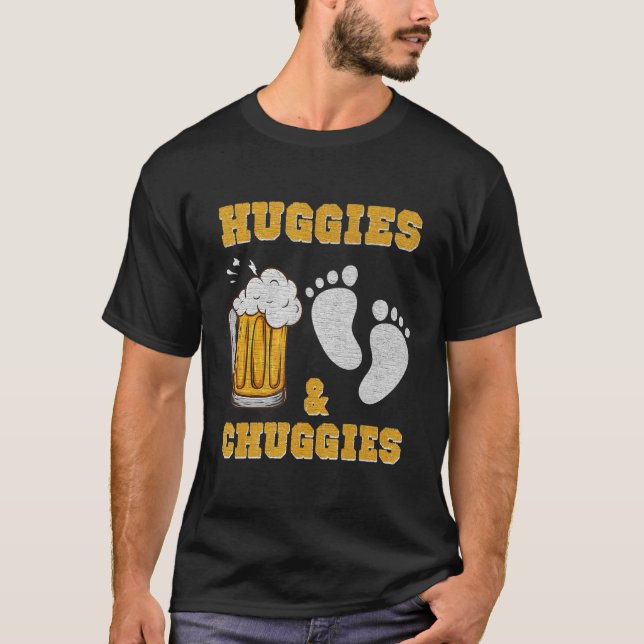 Mens Huggies and Chuggies Future Pater Party T-Shirt (Vorderseite)