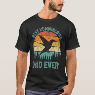 Mens Hummingbird Vintag Best Hummingbird Vater jem T-Shirt