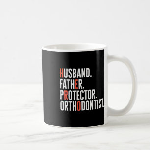 Mens Husband Pater Protector Orthodontist Held ode Kaffeetasse