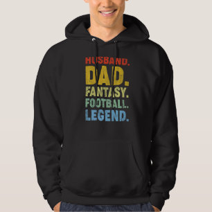Mens Husband Vater Fantasy Football Legend Vaterda Hoodie