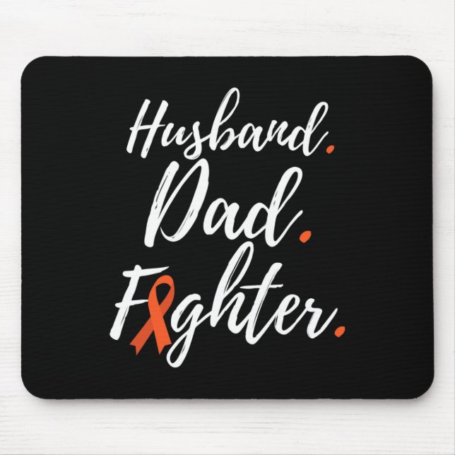 Mens Husnd Vater Fighter Rsd Crps Bewusstsein Mousepad (Vorne)