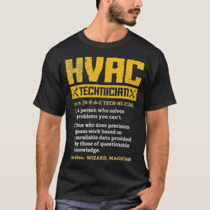 Mens HVAC Tech T-Shirt Neuer Techniker