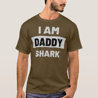 Mens I AM DADDY SHARKGift for Daddy T-Shirt