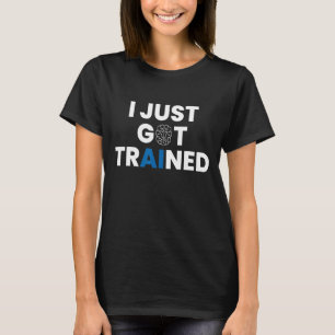 Mens I gerade Got künstliche Intelligenz KI T-Shirt