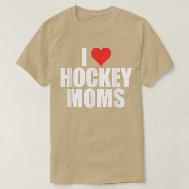 Mens I Liebe Hockey Mamas Humurer Hockey Lover Ehe T-Shirt (Design vorne)