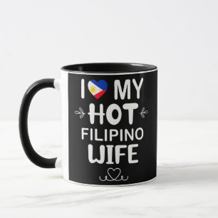 Mens I Love My Hot Filipino Wife Philippinen Tasse