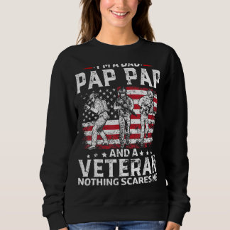 Mens I M Vater Pap Pap Veteran Veteran S Day Sweatshirt