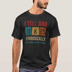 Mens I Tell Vater Jokes regelmäßig Vintag T-Shirt