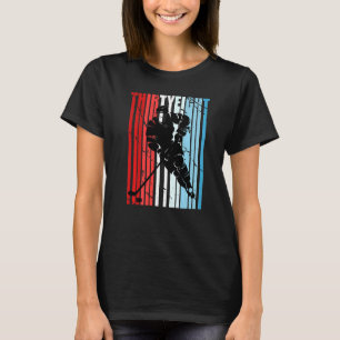 Mens Ice Hockey 38. Geburtstag Spieler Motivierend T-Shirt