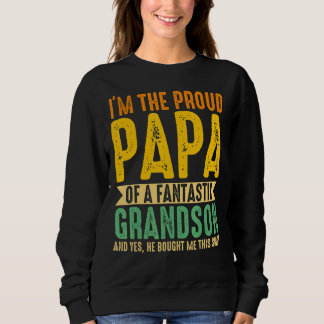 Mens ich bin der stolze Papa eines fantastischen G Sweatshirt