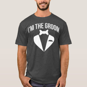 Mens Ich bin die GroomWedding Bachelor Party T-Shirt