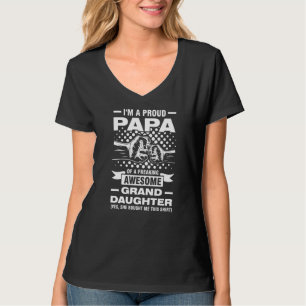 Mens Ich bin ein stolzer Papa einer Großtochter Pa T-Shirt