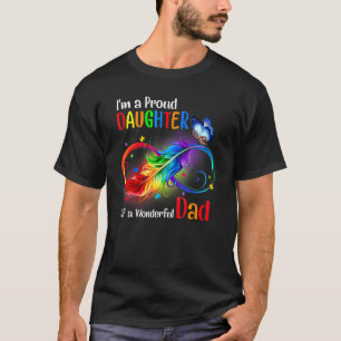 Mens Ich bin eine stolze Tochter eines wunderbaren T-Shirt