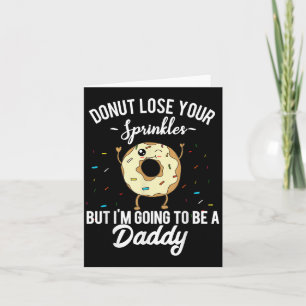 Mens Ich werde eine Daddy Funny Zitat Schwangersch Karte