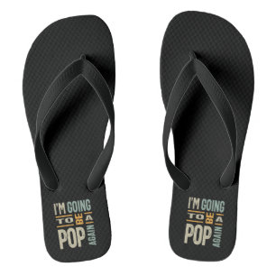 Mens, ich werde wieder Pop werden Flip Flops